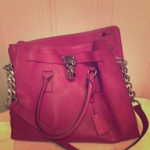 MIchael Kors Large Pink Tote